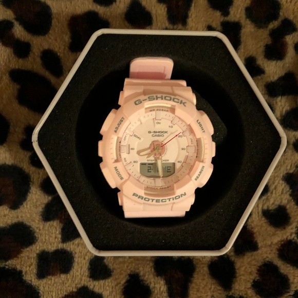 Casio Accessories - Pastel Pink G Shock Watch